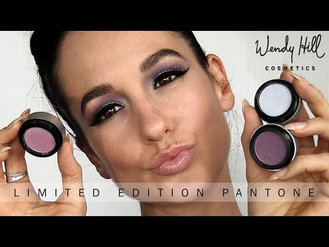 Limited Edition Pantone Colours Tutorial - Wendy Hill Cosmetics - Billie Michelle Makeup Artist