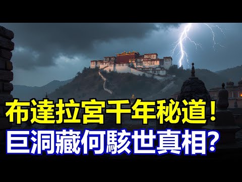 布達拉宮地下驚現千年秘道！30米深50米寬巨洞藏何駭世真相？夜明珠密室、消失的探險者、會發光的曼陀羅…科學家集體沉默！你敢相信嗎？#布達拉宮 #地下迷宮 #蓮花生伏藏 #香巴拉之門