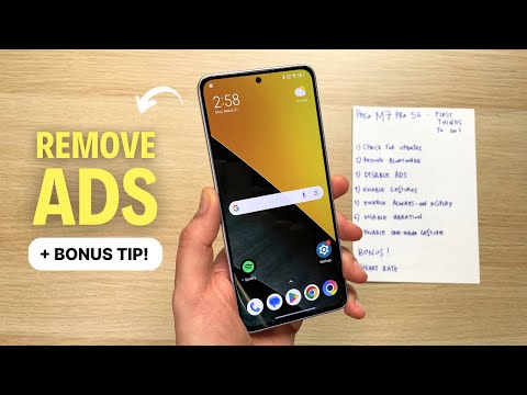 Poco M7 Pro 5G - First Things to do!