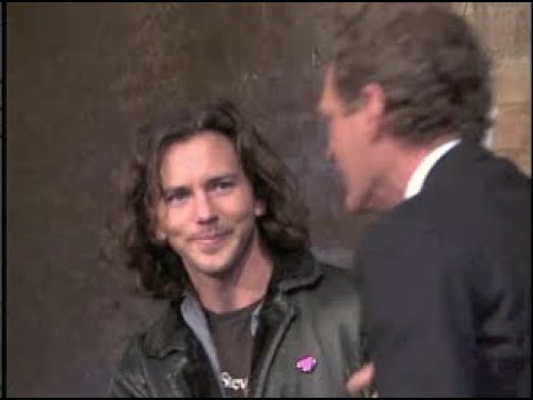 Eddie Vedder's First Appearance History on Letterman, Jan.-Feb. 1996
