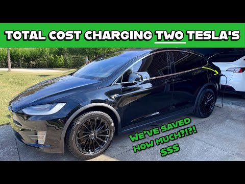 What We REALLY Paid Charging TWO Tesla's: 3-Month Cost Reveal