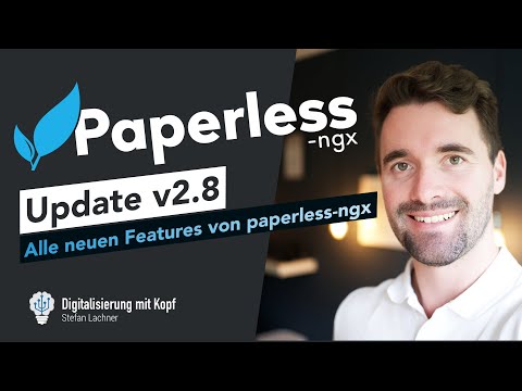 Alle neuen Features von paperless-ngx 2.8: Spalten in Ansichten frei wählen, globale Suche und mehr