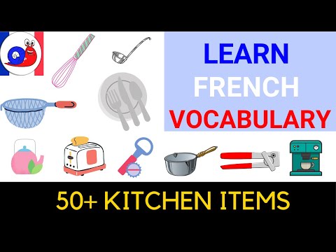 Kitchenware in French [Learn Useful Vocabulary]