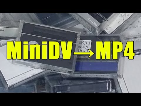 Оцифровка / Копирование MiniDV кассеты по USB