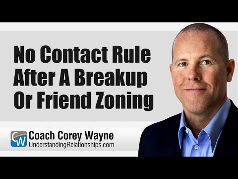 No Contact Rule After A Breakup or Friend Zoning
