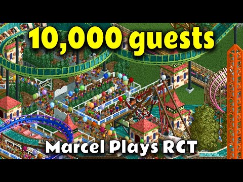 I beat Evergreen Gardens with 10,000 Guests | Marcel Plays RCT #5