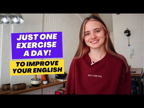 Do This One Exercise Daily to Improve Your English | Improve Your Speaking Skills at Home