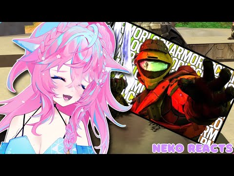 ━☆NEKO REACTS━☆ HALO MEETS LOONEY TUNES ! ! 😂 | ARMORLOCK INSANITY !