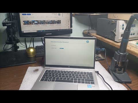 Unlock and Remove Password Bios hp 830 g8 11th