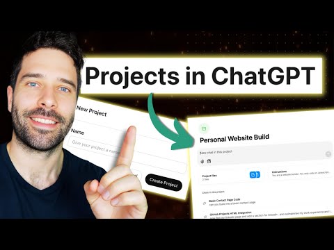 How to use chatGPT Projects: Walkthrough, Use Cases & Comparisons to Claude