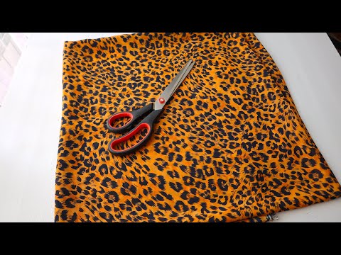 За час сшила шифоновое платье простого фасона. Смотрится эффектно, не хуже сложного