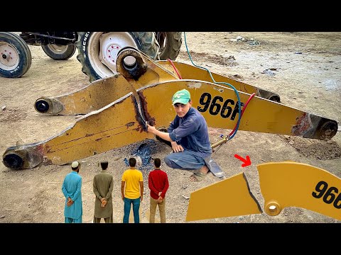 CAT Loader Boom Was Broken | How To Repaire &amp; Like New AmazingExperts Mechanics
