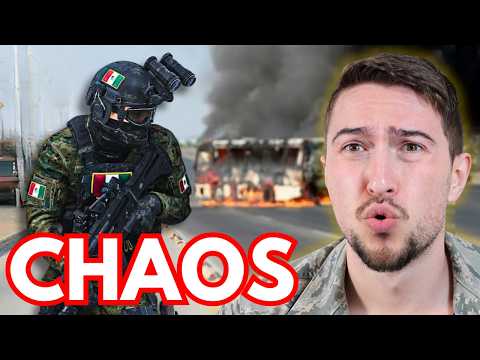 Insane Cartel Gunfight in Mexican Vacation Hotspot 🇲🇽