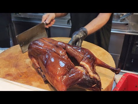 不時不食，熱辣辣陳皮燒鵝出爐，肥美焦糖#叉燒 肥美#油鷄 皮脆肉嫩油花香，妙齡#燒鵝 八年#陳皮 ，超級熱辣辣上品#燒乳豬 #探店 #太極師傅 #燒臘 香港燒鵝排名 #茶餐廳  #grok4