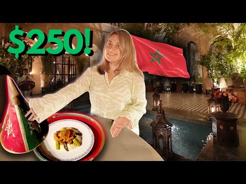 $250 Luxury Dinner In Marrakech 🇲🇦 (is this the best in Morocco?)