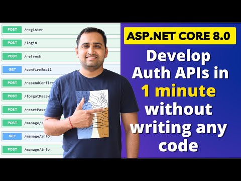 Authentication and Authorization in asp.net core using AddApiEndpoints | Fastest Way to Develop APIs