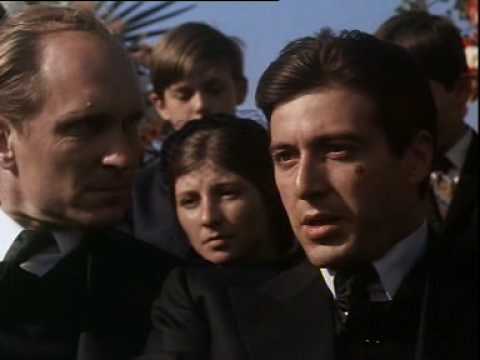 Michael Corleone sensational role played by Alpacino!