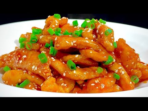 The hotel chef teaches you how to make sweet and sour chicken breast. It’s crispy on the outsid