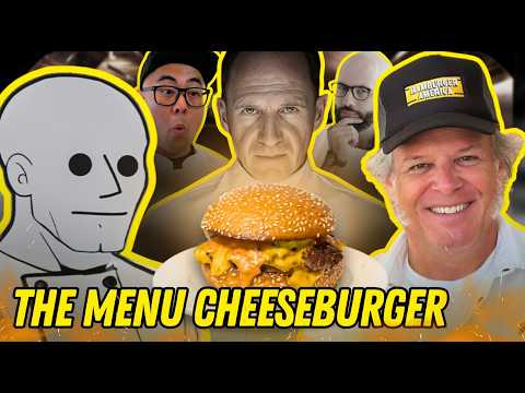 PRO CHEFS REACT to FutureCanoe THE MENU Cheeseburger w George Motz