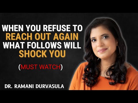 When You Refuse to Reach Out Again — What Follows Will Shock You | DR. Ramani