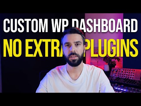Create a Client-Friendly WordPress Dashboard (No Code, No Plugins)