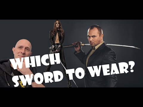 Which SWORD would MODERN PEOPLE Wear? Fashion, Law, Culture, Practicality?