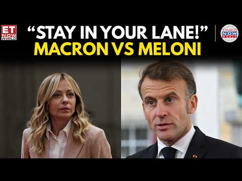 MACRON SNAPS at MELONI | “Stay In Your Lane!” Explosive Clash Over Killing Remarks