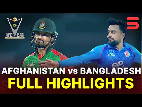 Full Highlights | Afghanistan vs Bangladesh | Match 03 | ODI Series | ACB | 3113