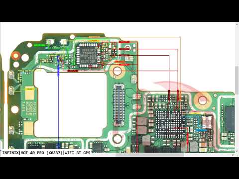 INFINIX HOT 40 PRO X6837 WiFi Bluetoth Hotspot NOT Open Problem Ways Hardware Solution #borneoschema
