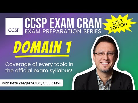 CCSP Exam Cram - DOMAIN 1 (2023)