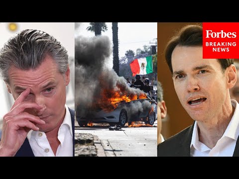Kevin Kiley Tears Into Gavin Newsom For 'Refusing To Take Action' To Stop 'Horrifying' LA Protests