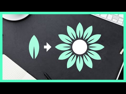 Stamp Objects Around A Circle Using Inkscape