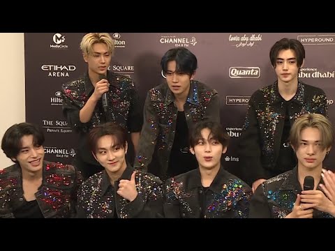 لقاء ETبالعربي مع فرقة Enhypen ❤️‍🔥  يتحدثون معنا بالعربية ويجربون شاي الكرك ☕️