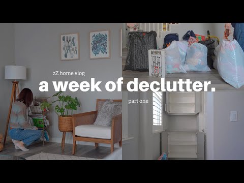 Entire House 🏠 A Week of Decluttering ✨