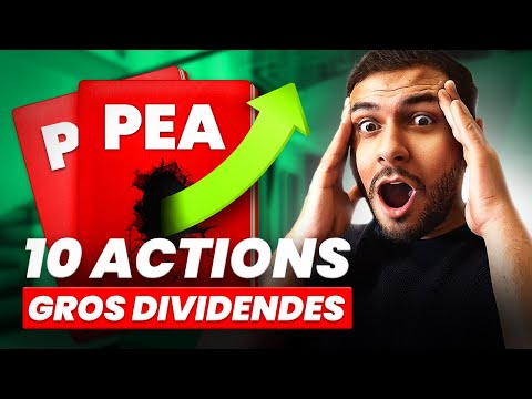 Les 10 meilleures actions à HAUT RENDEMENT pour PEA (édition 2023)