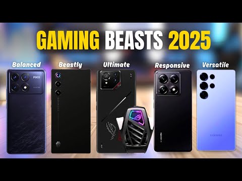 Top 6 Best Gaming Smartphones That DESTROY Every Game in 2025!