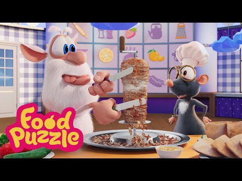 👀⭐️ Shawarma Boats | Booba | Cartoons for Kids