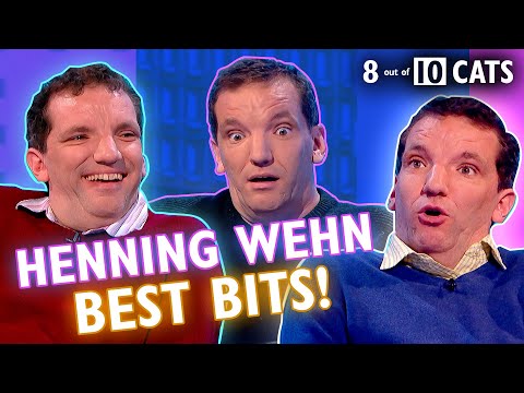 Every Time Henning Wehn had us in Stitches | 8 Out of 10 Cats
