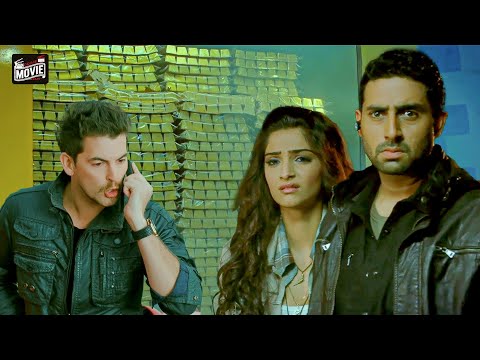 Charlie ने लूटा Spyder का सोना | Players | Abhishek Bachchan, Sonam Kapoor | Superhit Action Movie