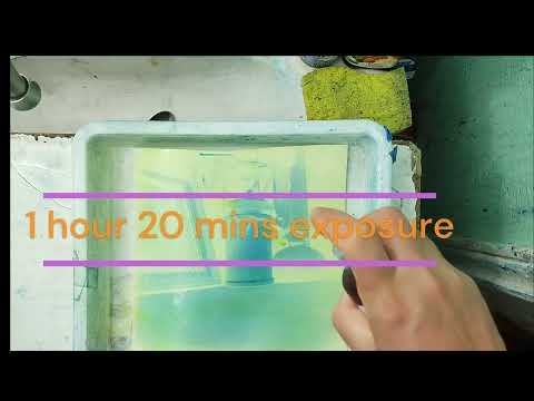 Saidane's in-camera cyanotype - Part 02: the process