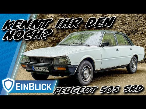 So WAR Peugeot! Peugeot 505 SRD (1979) - Ein Wohnzimmer mit Hinterradantrieb...und Saugdiesel