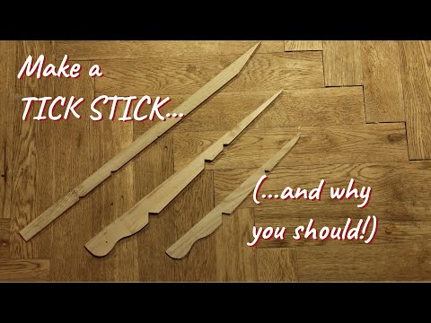 How to make and use a Tick Stick