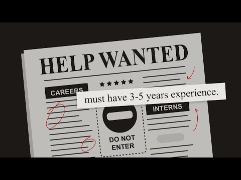 why entry level jobs aren't entry level