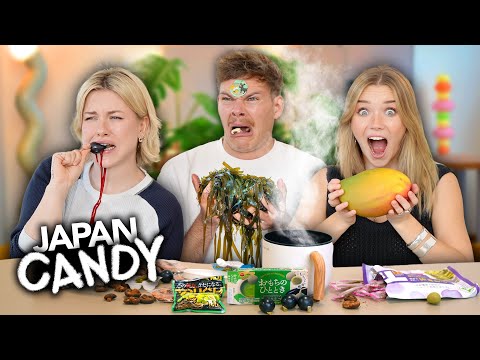Wir essen Japanische Candys und bekommen starken Durchfall 🤢 - mit @JuliaBeautx & @MissesVlog