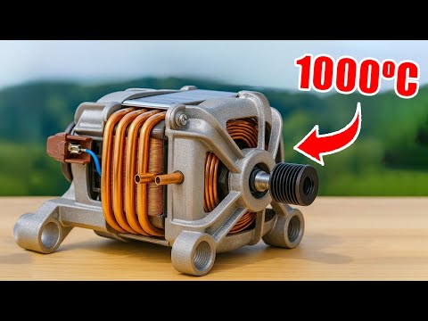 No one knows what's inside an old washing machine motor! Take it apart and you'll be surprised