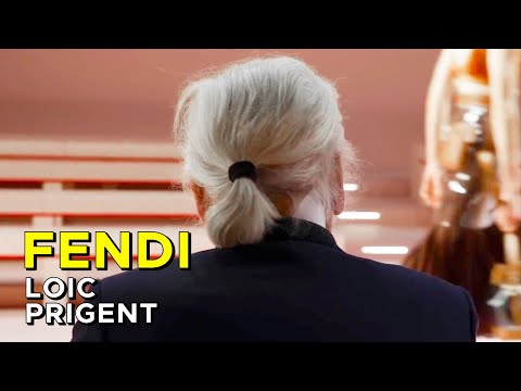 KARL LAGERFELD: RELIVE HIS EMOTIONAL LAST FENDI SHOW WITH ALL THE SUPERMODELS! by Loic Prigent