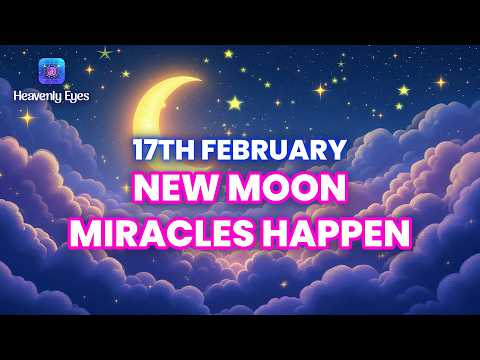 Miracles Will Happen on New Moon  - Listen on 17th February - Manifest Unlimited Wealth, Luck