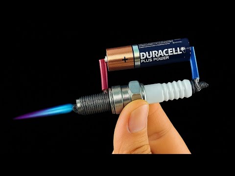 How to Make a Simple Welding Machine from a Spark Plug at Home – You Won’t Believe the Results! 🔥