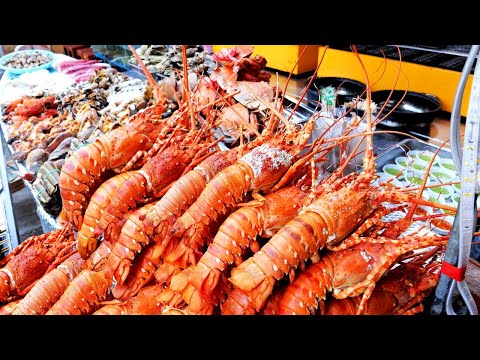 Cheap and Delicious!! Lobster PARADISE in Night Market | Vietnam Street Food
