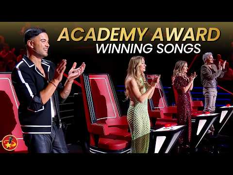 Oscar Winning Songs Leave Coaches SPEECHLESS on The Voice!